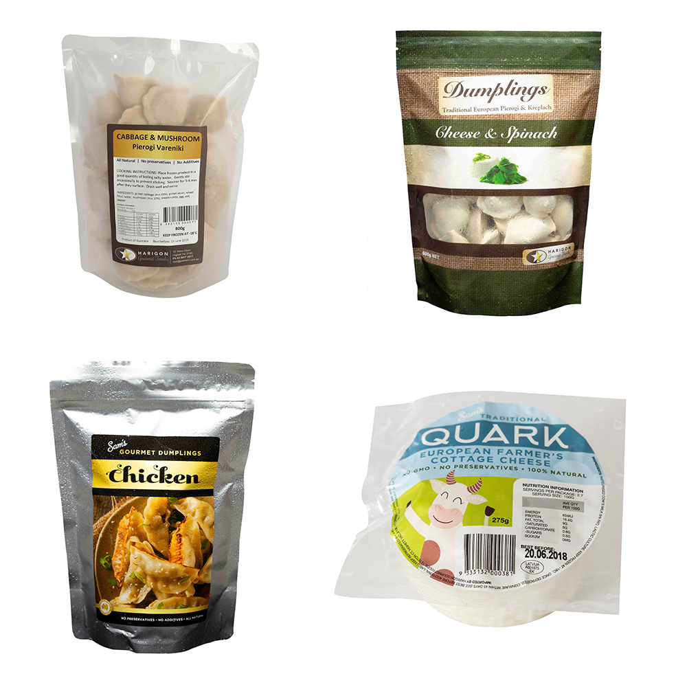 Graphic Design for a Food Supplier Packaging Design, Poster Design